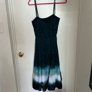 Tie Dye Ombré Dress